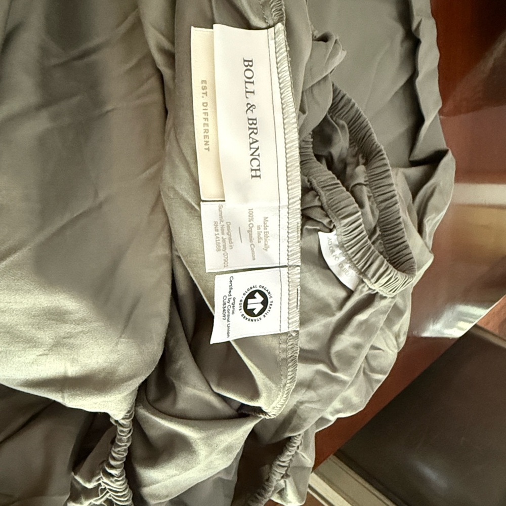 Boll & Branch Gray Home Bedding Sheets